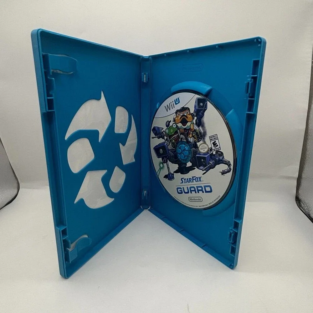 Star Fox Guard WiiU Amiibo Blue (Nintendo Wii U, 2016) No Manual
